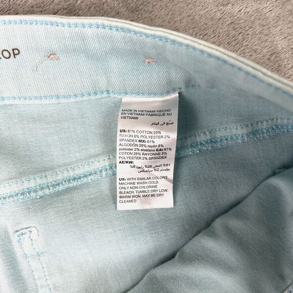 Chico's Light Blue Ankle & Cropped Jeans - Picture 9 of 13